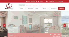Desktop Screenshot of acheisantosimoveis.com.br